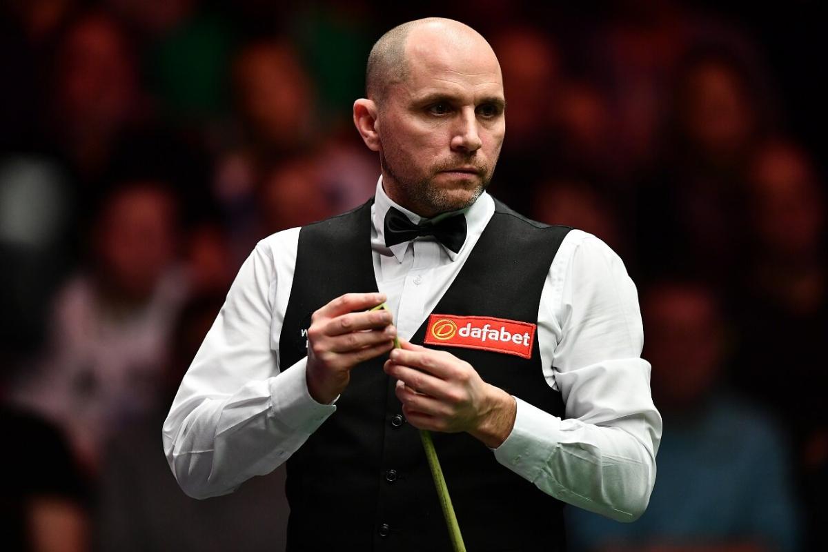 Snooker player Joe Perry